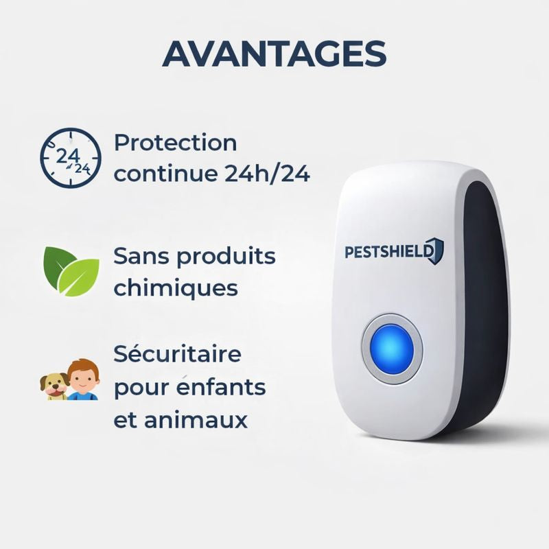 Bricoro PestShield™ Protection ultrasonique