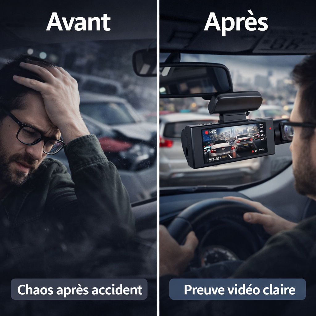 Bricoro DriveGuard™ Caméra embarquée