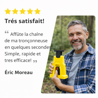 Bricoro ChainX™ Affûteur de chaîne universel