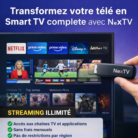 Bricoro NexTV™ Stick de Streaming