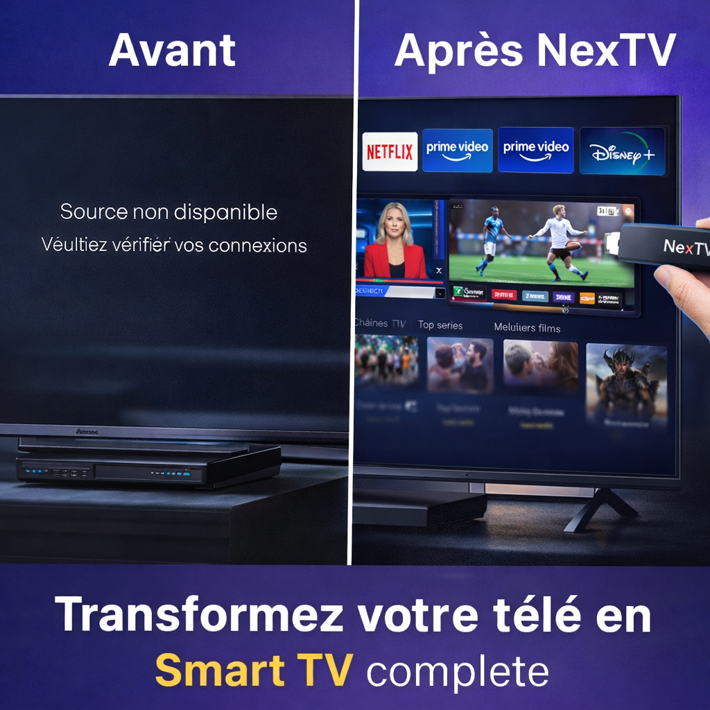 Bricoro NexTV™ Stick de Streaming